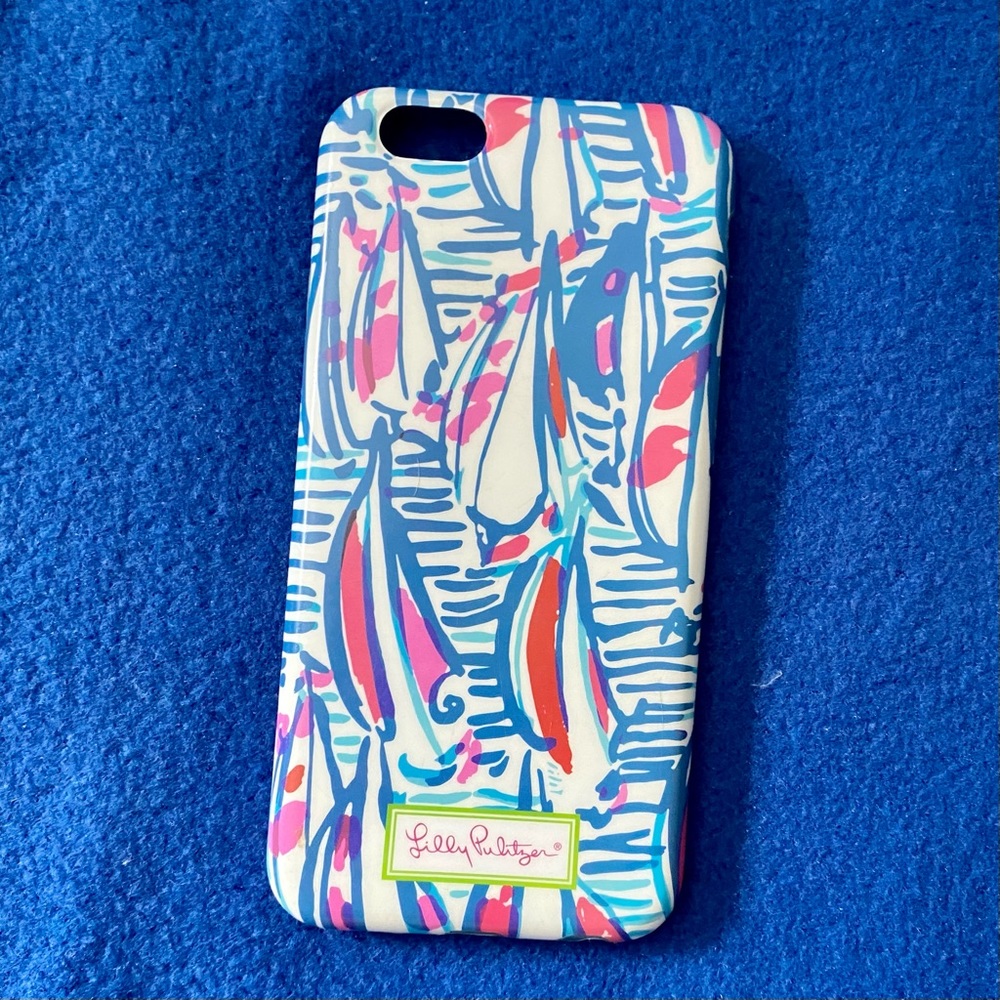 Lilly Pulitzer iPhone 6/ 6s Sailboats Case